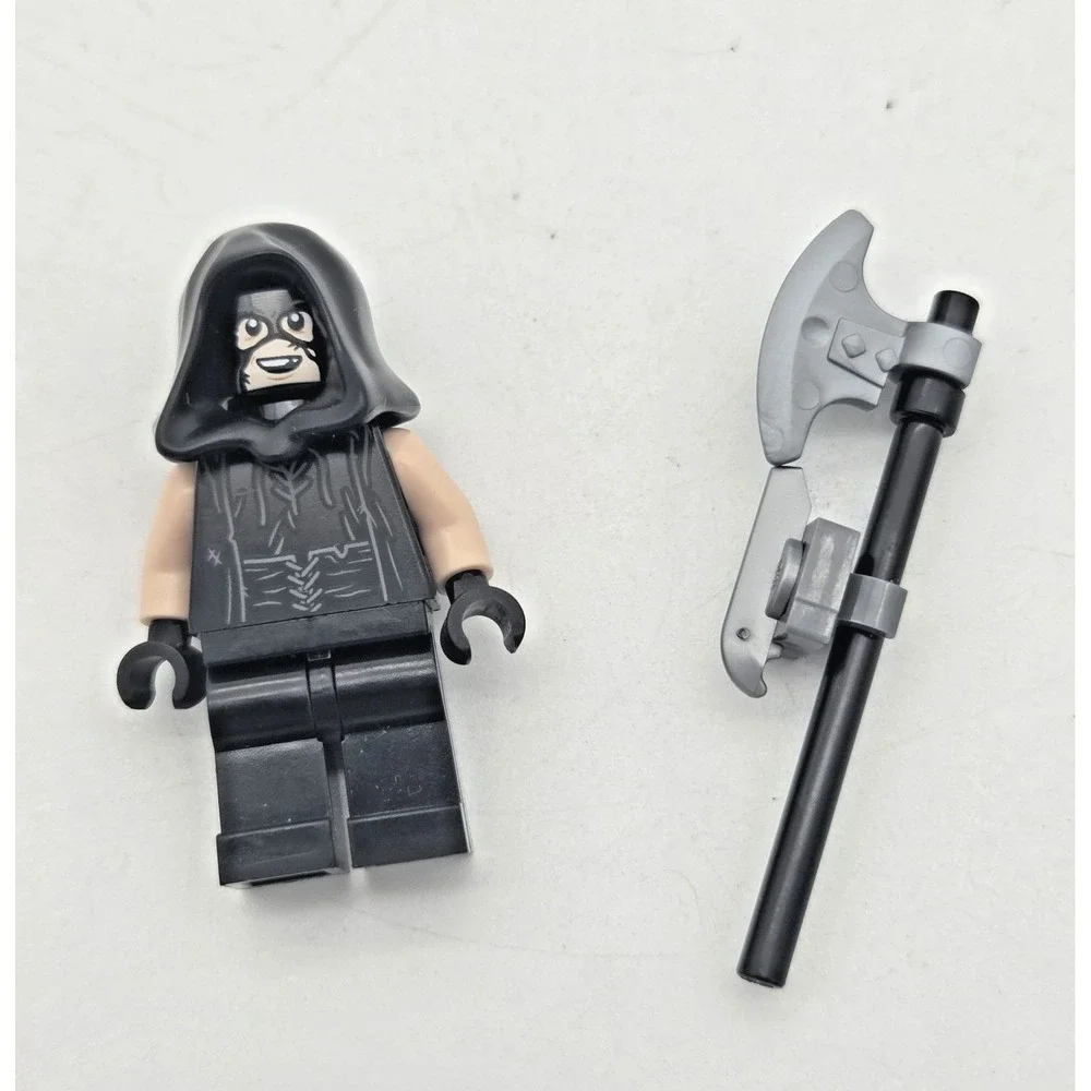 Executioner 75947 Axe Hood Medieval Castle Harry Potter LEGO Minifigure Kingdoms